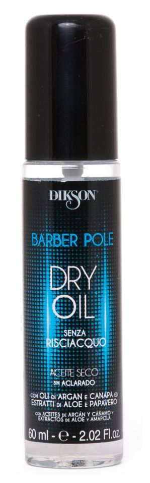 DIKSON Масло сухое / BARBER POLE Dry oil without rinse 60 мл