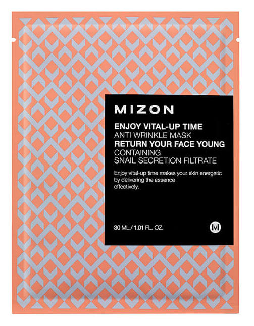 MIZON Маска тканевая для лица / ANTI WRINKLE MASK 30 мл