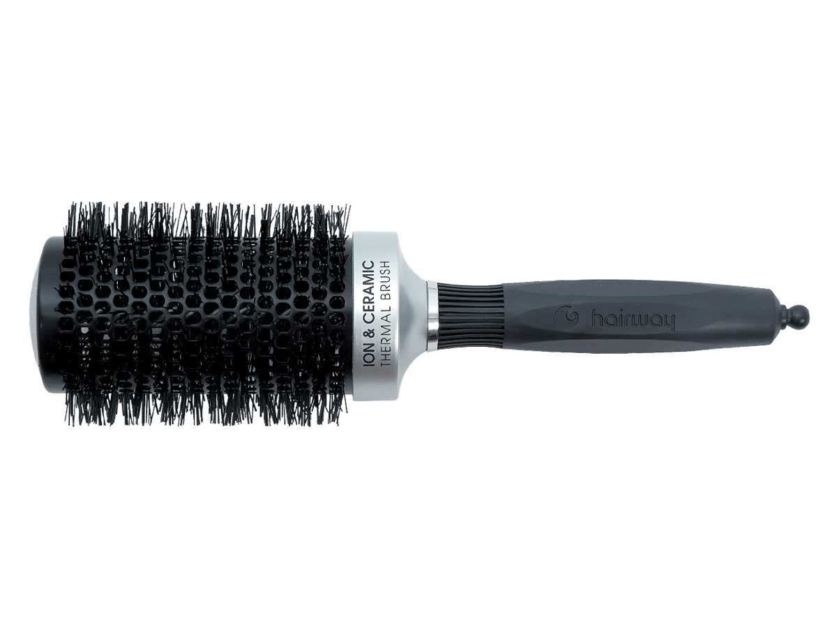 HAIRWAY Термобрашинг Black Ion Ceramic, черный 53 мм