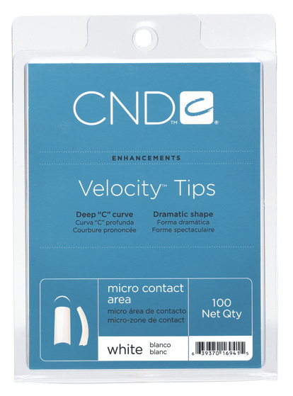 CND Типсы / Natural Velocity 100 шт