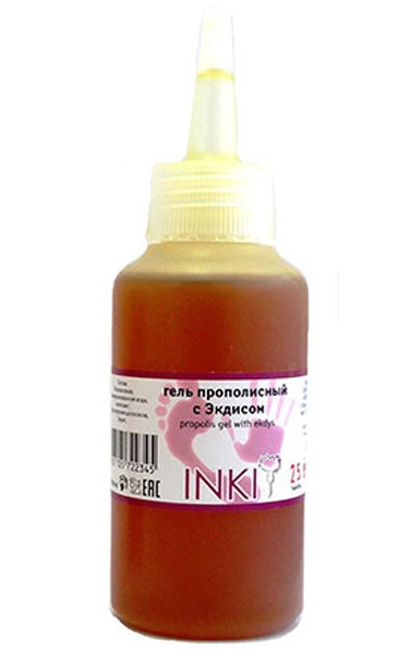INKI Гель прополисный c экдисом / Propolis gel with ekdys 10