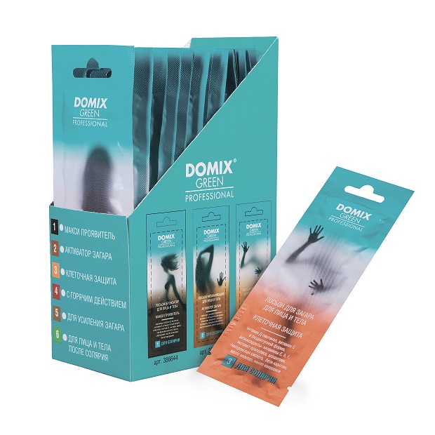 DOMIX GREEN PROFESSIONAL Лосьон для загара, для лица и тела,