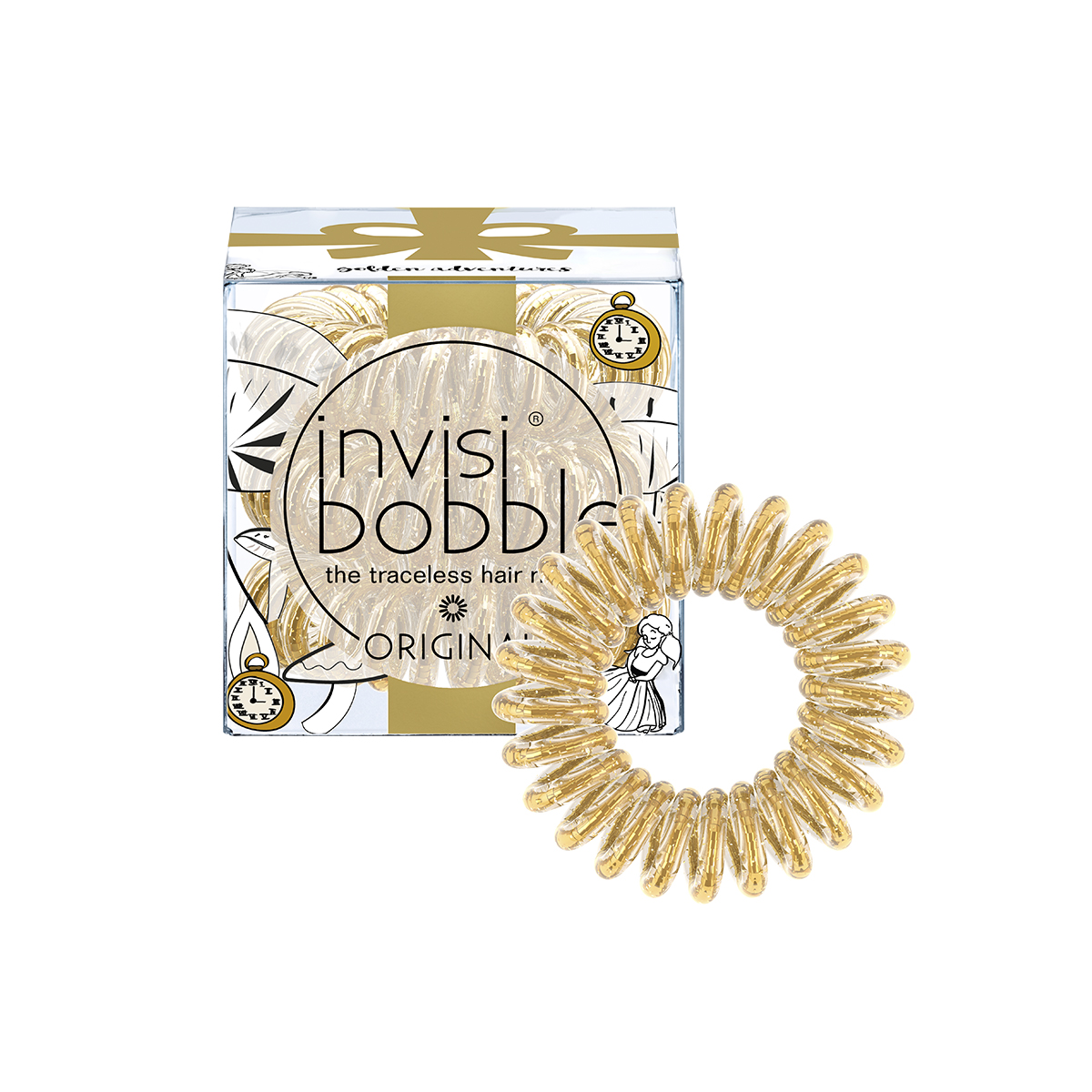 INVISIBOBBLE Резинка-браслет для волос / ORIGINAL Golden Adv