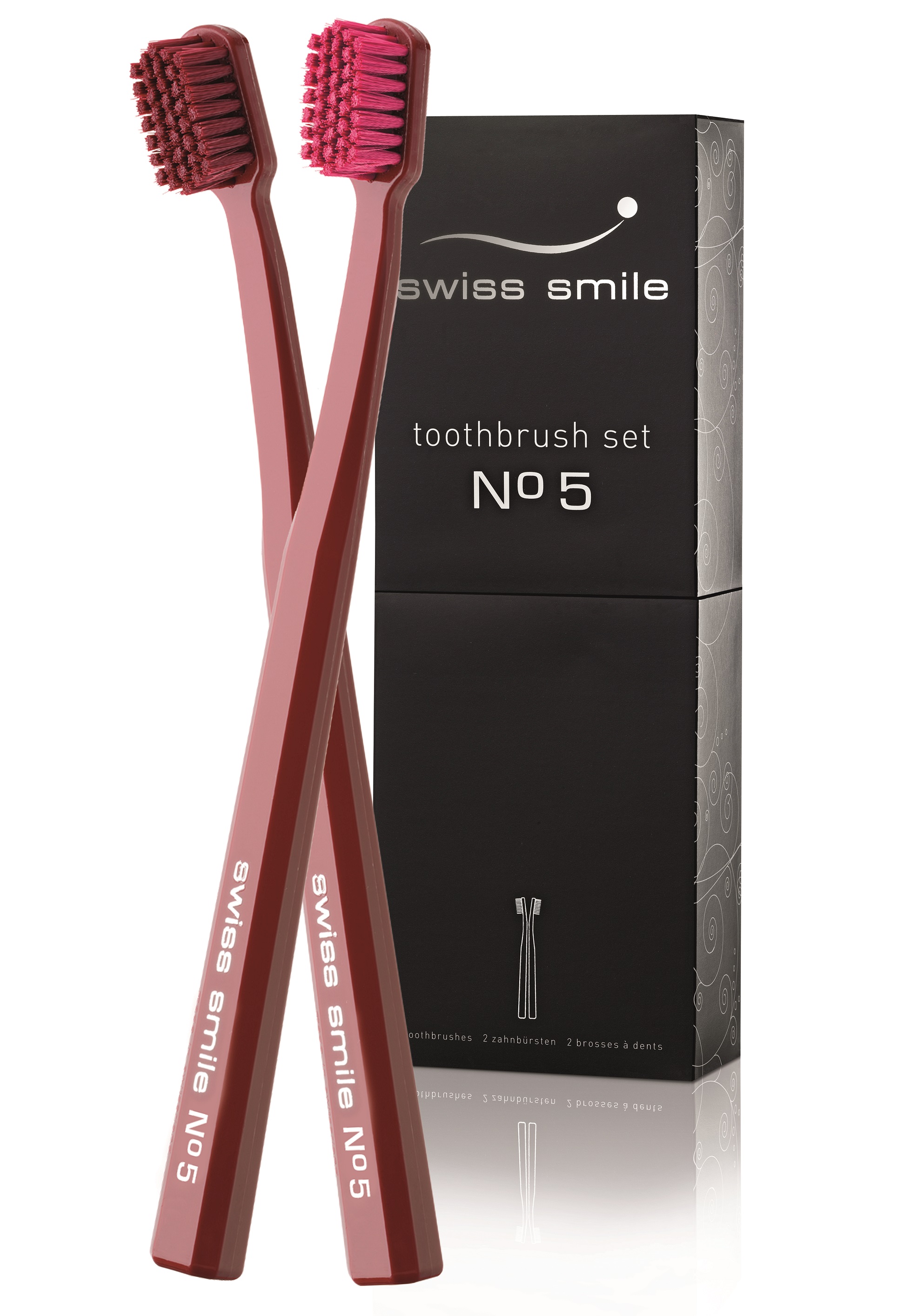 SWISS SMILE Набор мягких зубных щёток №5 2 шт