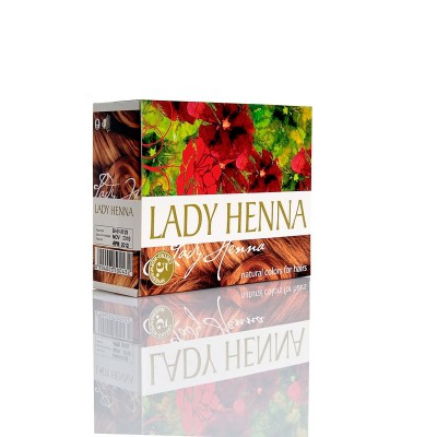 Краска для волос на основе хны lady henna aasha (цвет светло