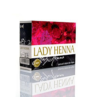 Краска для волос на основе хны lady henna aasha (цвет черный