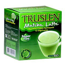 Чай зелёный с протеинами  matcha latte truslen