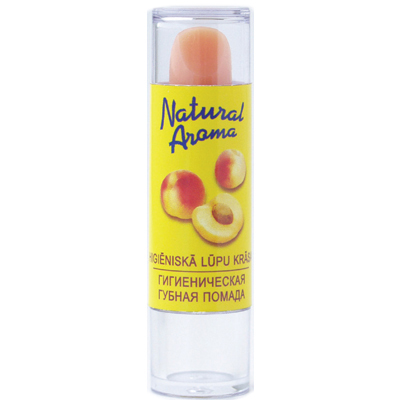 Natural aroma гигиеническая помада с ароматом абрикоса dzint