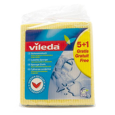 Губчатые салфетки 5+1 vileda