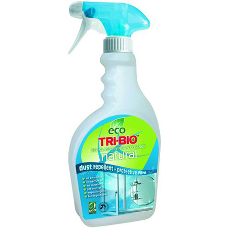 Натуральная эко жидкость для мытья стекол tri-bio