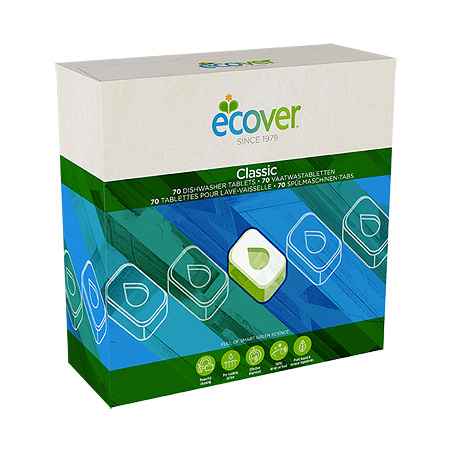 Экологические таблетки (для посудомоечной машины) ecover (14