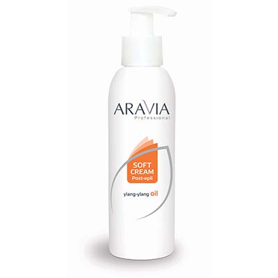 Сливки после депиляции (с дозатором) aravia professional (30