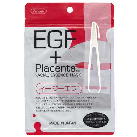 Маска egf + placenta facial essence mask japan gals