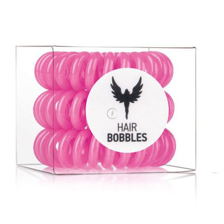Резинка для волос розовая hair bobbles
