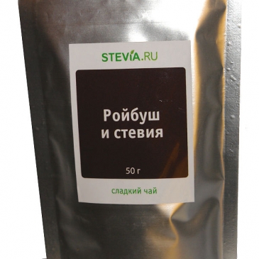 Сладкий чай ройбуш и стевия stevia