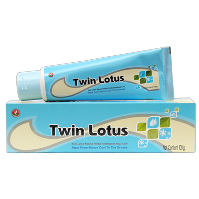 Зубная паста aqua cool морская свежесть 40 гр twin lotus