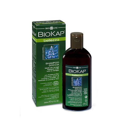Шампунь-гель для душа biokap shampoo doccia eco-biologico bi