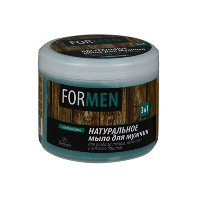 Натуральное мыло для мужчин 3в1 floresan