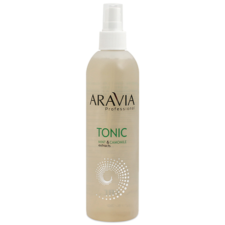 Тоник для очищения и увлажнения кожи aravia professional