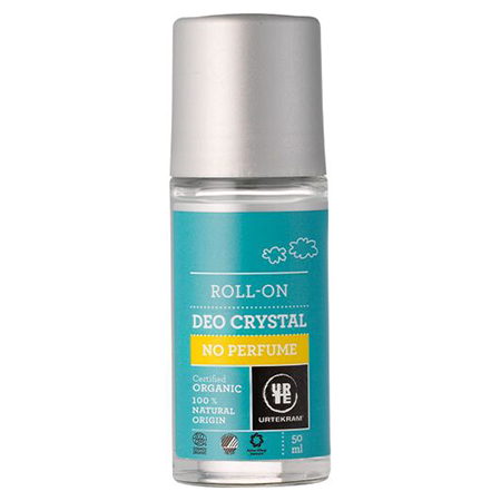 Шариковый дезодорант-кристалл без аромата urtekram