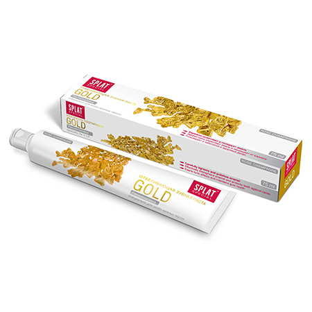 Зубная паста gold splat