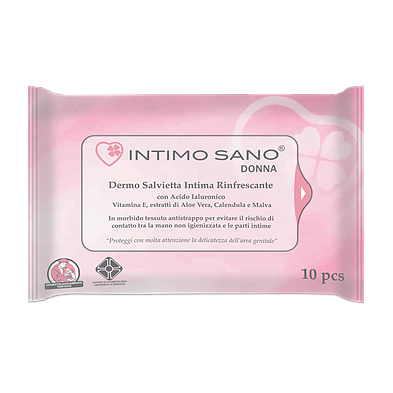 Влажная салфетка для интимной гигиены intimo sano