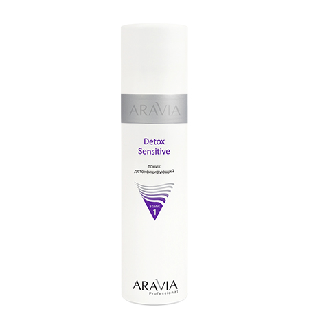 Тоник детоксицирующий detox sensitive aravia professional