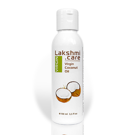 Кокосовое масло virgin coconut oil, 100 мл lakshmi care