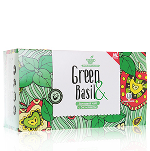Зеленый чай с базиликом every green&basil