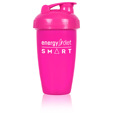 Шейкер розовый с клапаном energy diet