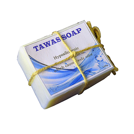 Кокосовое натуральное мыло ручной работы tawas crystal