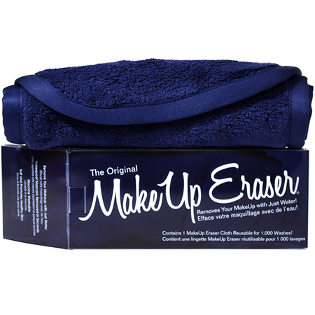 Умная материя для снятия макияжа (темно-синяя) makeup eraser