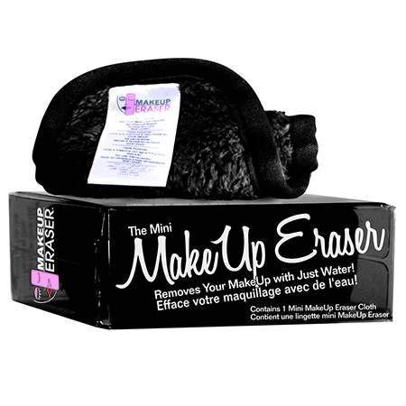 Mini мини-материя для снятия макияжа (черная) makeup eraser