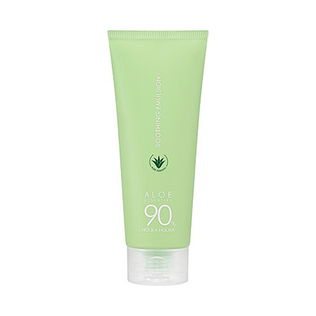 Увлажняющая эмульсия для лица aloe soothing emulsion 90% hol