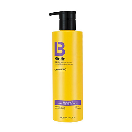 Шампунь для поврежденных волос biotin damage care shampoo ho