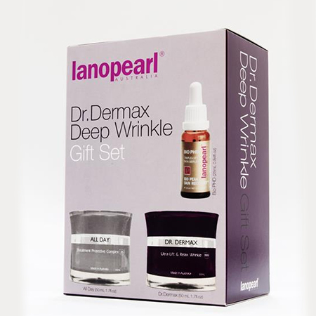Набор от глубоких морщин dr.dermax deep wrinkle lanopearl