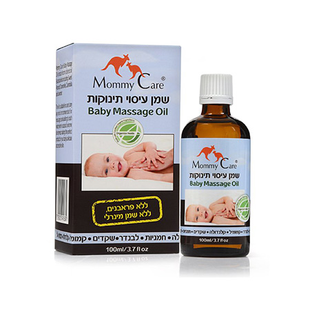 Органическое массажное масло on baby 100 мл mommy care