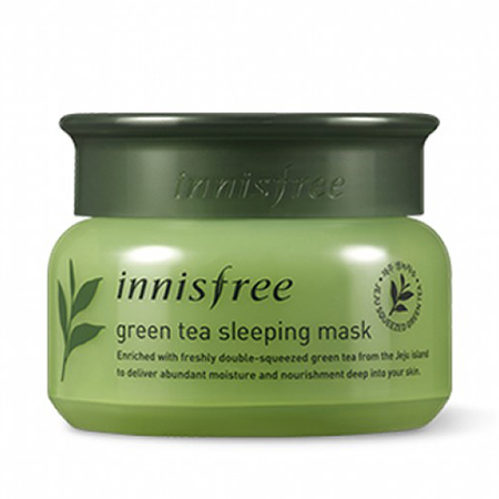 Ночная маска на основе зеленого чая green tea sleeping pack 
