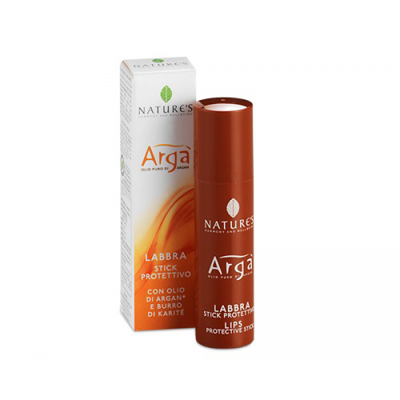 Arga стик защитный для губ с маслами арганы и карите natures