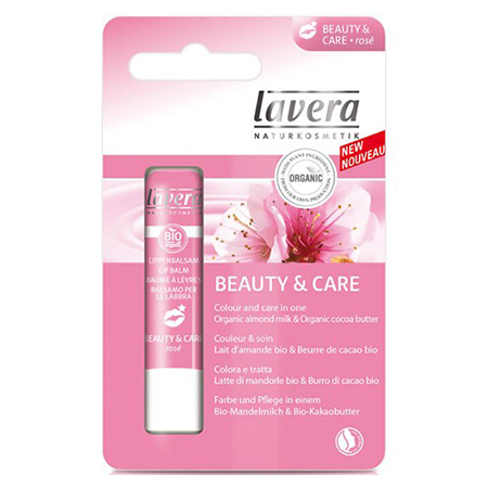 Био-бальзам для губ красота и уход «розовый» lavera