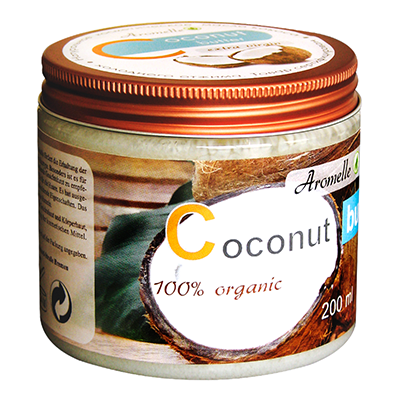 Масло кокоса для кожи и волос organic aromelle