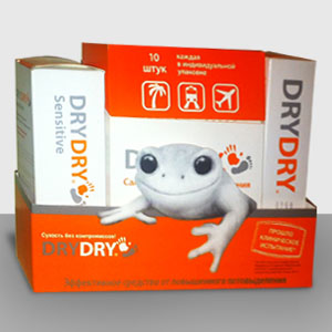 Лучшая защита от пота: антиперспирант drydry + drydry sensit