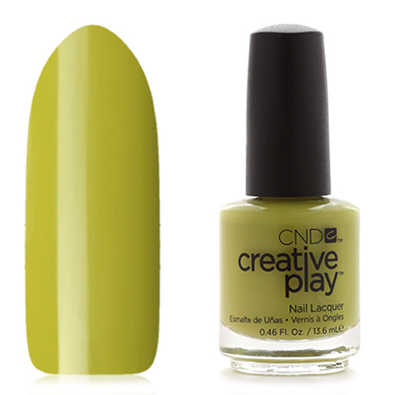 CND Creative Play, цвет Toe the Lime, 13,6 мл