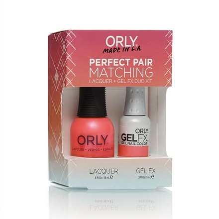 ORLY, Набор PERFECT PAIR LACQUER/GEL DUO KIT, 13 Hot Shot