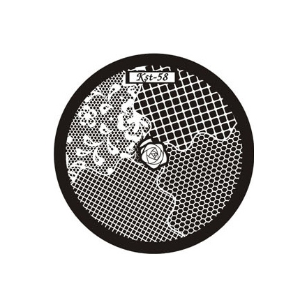 El Corazon, диск для стемпинга Kst-58 Kaleidoscope