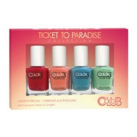 Color Club, Набор лаков Ticket to Paradise Mini Gift Set