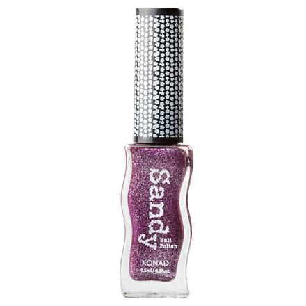 Konad, лак для ногтей с эффектом песка SDP14 Glitter Purple