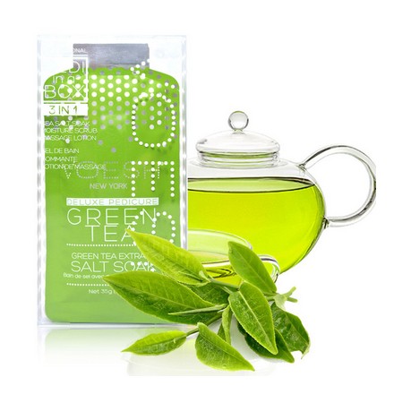 Voesh, набор для педикюра Basic 3 в 1 Green tea