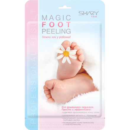 Shary, Носочки для педикюра Magic foot peeling, 40 г