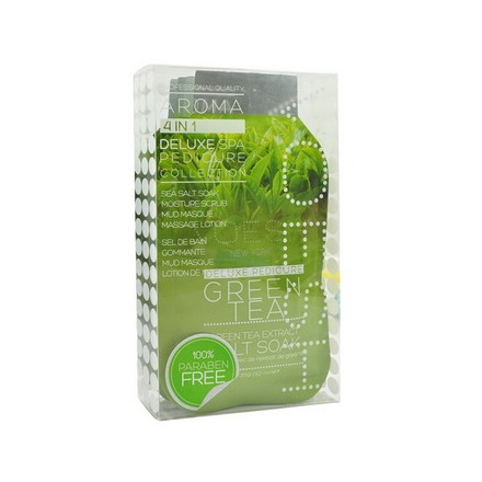Voesh, набор для педикюра Deluxe 4 в 1 Green Tea